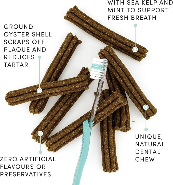 Crumps' Naturals Plaque Busters Advanced - Double Fresh Dental Sticks 9.5oz