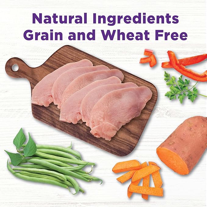 Wellness Bowl Boosters Hearty Toppers, Wet Dog Food Topper for Small, Medium, & Large Breeds, Grain Free, Natural, Turkey & Sweet Potatoes in Broth, 5.5 Ounce Pouch (Pack of 12)