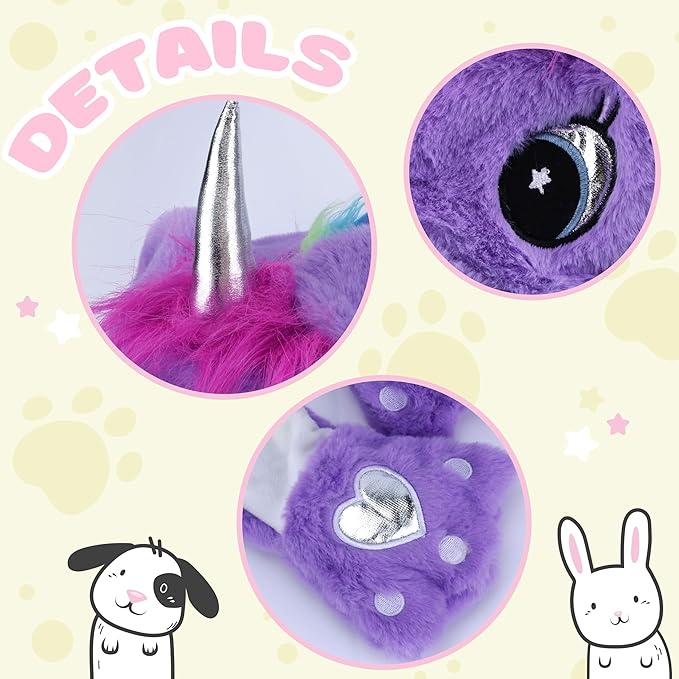 Animal Hat with Ears Moving Jumping Pop Up Beating Hat Plush Holiday Cosplay Dress Up Funny Gift for Kids