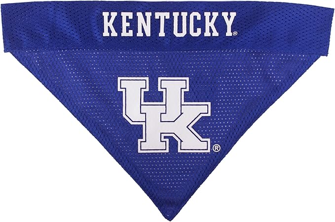 Pets First Collegiate Pet Accessories, Reversible Bandana, Kentucky Wildcats Size XX-Large