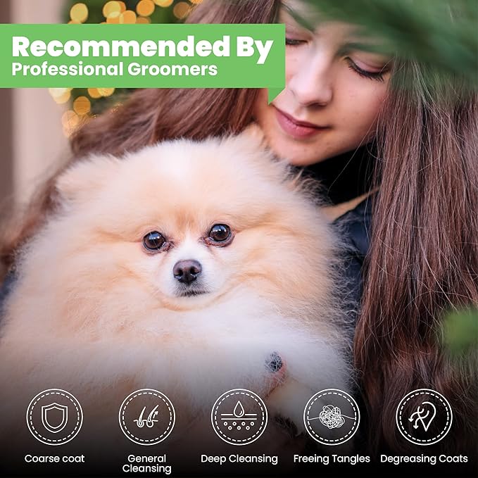 Best Shot UltraMAX Pro 4-in-1 Shampoo, Versatile Pet Shampoo, Ideal Pet Grooming Supplies, Ready to Use, Sweet Pea Essence, 17 Oz.