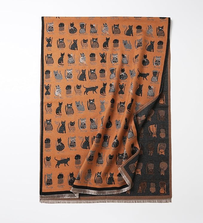 Jeelow Womens Pashmina Shawl Wrap Scarf - Elegant Dressy Evening Poncho Cape for Formal and Wedding Outfits