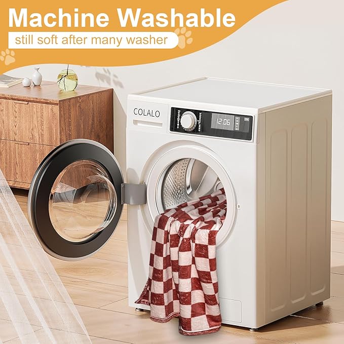 Premium Soft Dog Blanket, with Flannel Beige Cute Paw Print,43 * 30 inches, Cat Blanket Puppy Supplies Dog Products Stuff Essentials