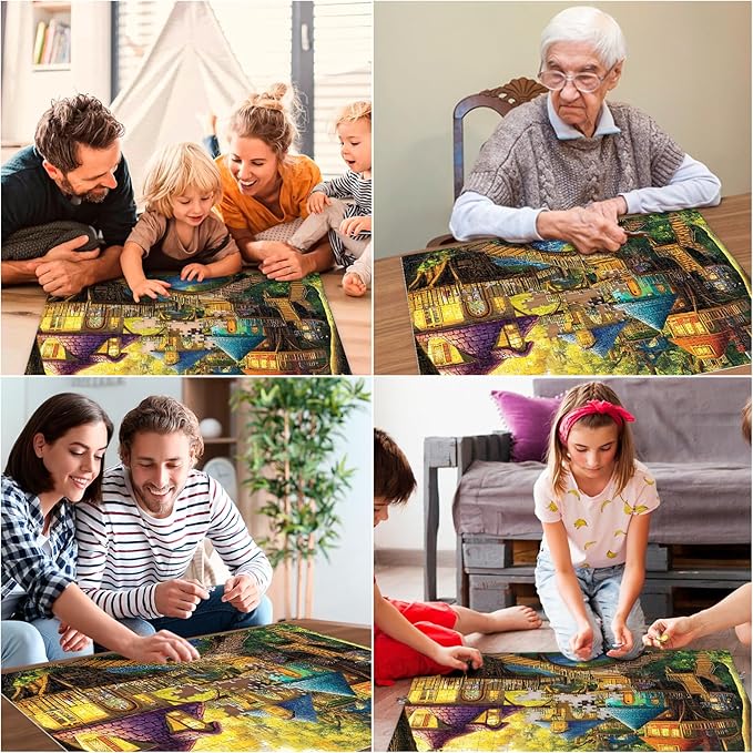 500 Piece Puzzles for Adult, Colorful Nature Jigsaw Puzzle 500 Pieces, Impossible Challenging Adult Puzzles for Happy Family Time, Party Game Great Gift for Puzzle Lovers Finished Size 20.5 * 15 in