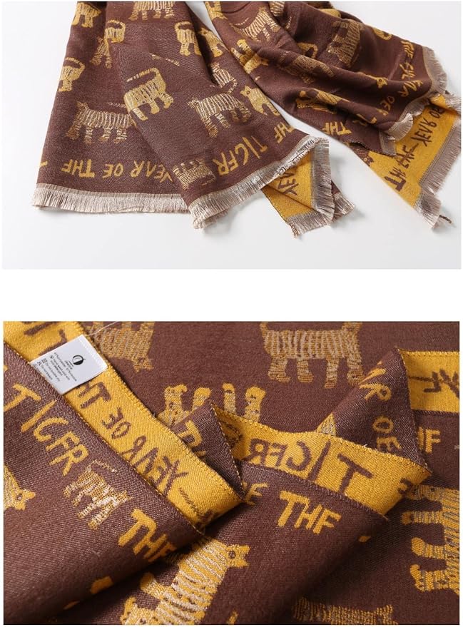 Jeelow Womens Pashmina Shawl Wrap Scarf - Elegant Dressy Evening Poncho Cape for Formal and Wedding Outfits