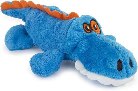 goDog Just For Me Gator Dog Toy, Blue
