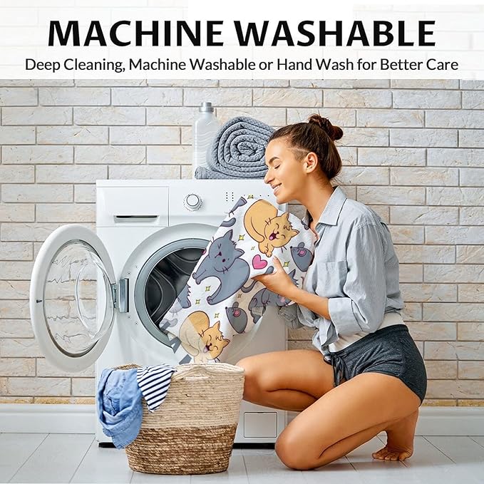 Personalized Cat Blanket Gifts with Name - 30"x40" Cute Throw Blanket for Adults Kids - Colorful Soft Plush Throws for Bed, Couch & Travel