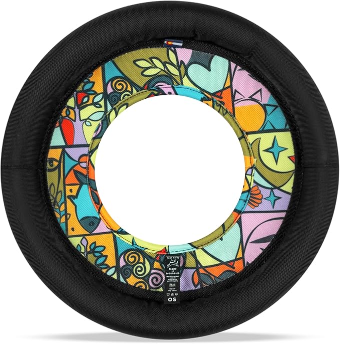 OllyDog Super Flyer Dog Frisbee Toy, 11" – Durable, Lightweight & Water-Resistant Flying Disc – Soft on Teeth & Gums – Floats on Water – Outdoor Fetch Toy for Medium & Large Dogs (Cloud9)