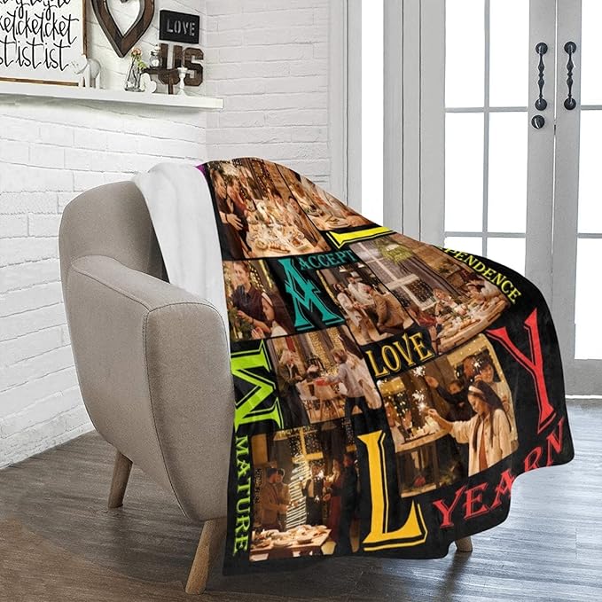 Custom Family Blanket, Customized Blankets with Photos, Personalized Souvenir Throws Blanket Gifts for Mother MOM DAD Grandpa Grandma Lover Family Household Always & Forever Made in USA