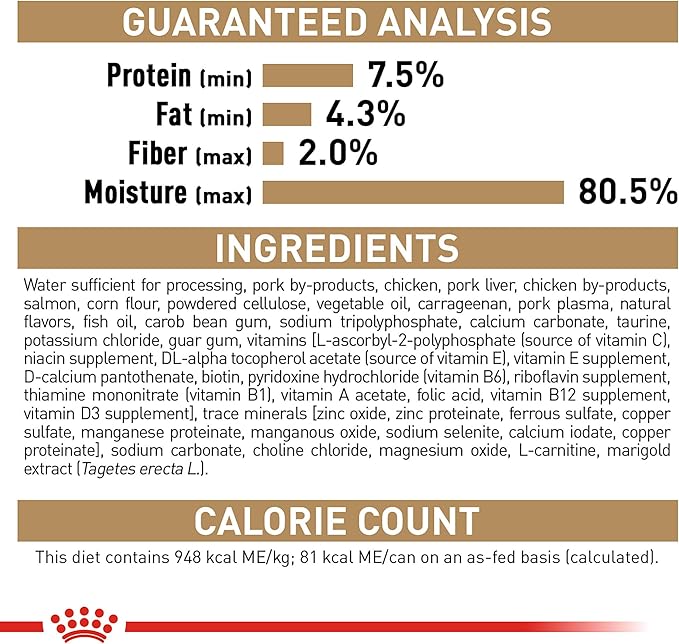 Royal Canin Breed Health Nutrition Poodle Adult Loaf in Sauce Dog Food, 3 oz (Pack of 24)