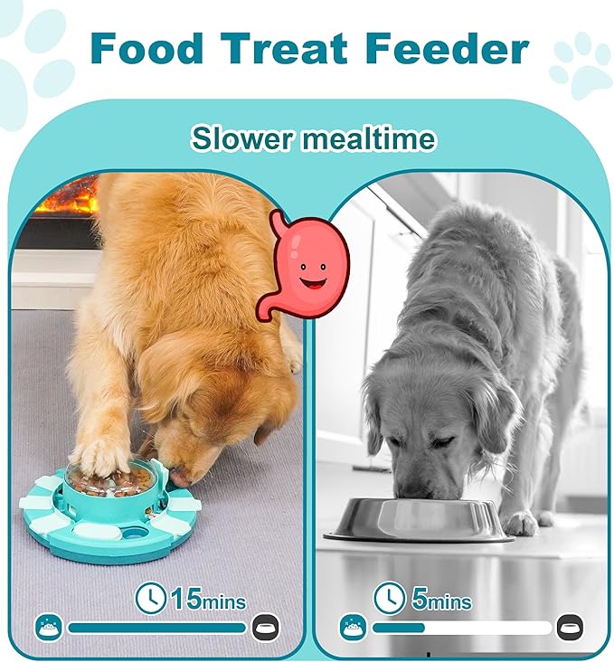Dog Puzzle Toy, Food Treat Feeder, Mental Stimulation