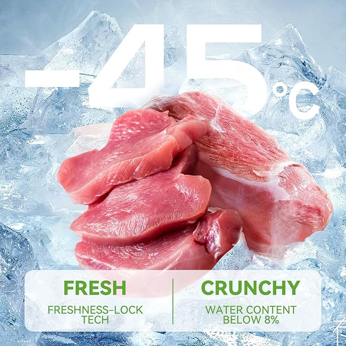 OPET Freeze Dried Duck Cat Treats, Single Ingredient Grain Free High Protein Pet Food for Cats and Dogs, Healthy Training Snacks，Freeze Dried Duck Breast Sliced Fillets (Duck Breast, 5.92 Ounce)