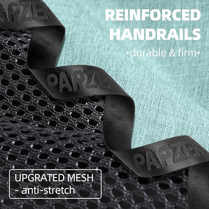 Top Load Medium Cat Carrier Private Curtain, United Approved TSA Pet Travel Crate Suitcase, Soft-Sided Small Dog Vet Friendly Carry Bag 18 x 11 x 11 Inch Delta, American Airline Undereat Teal