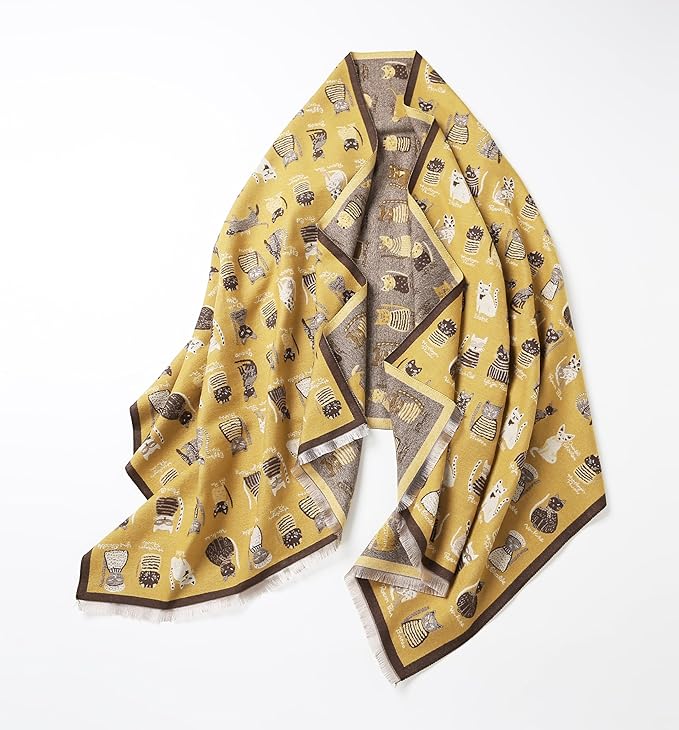 Jeelow Womens Pashmina Shawl Wrap Scarf - Elegant Dressy Evening Poncho Cape for Formal and Wedding Outfits