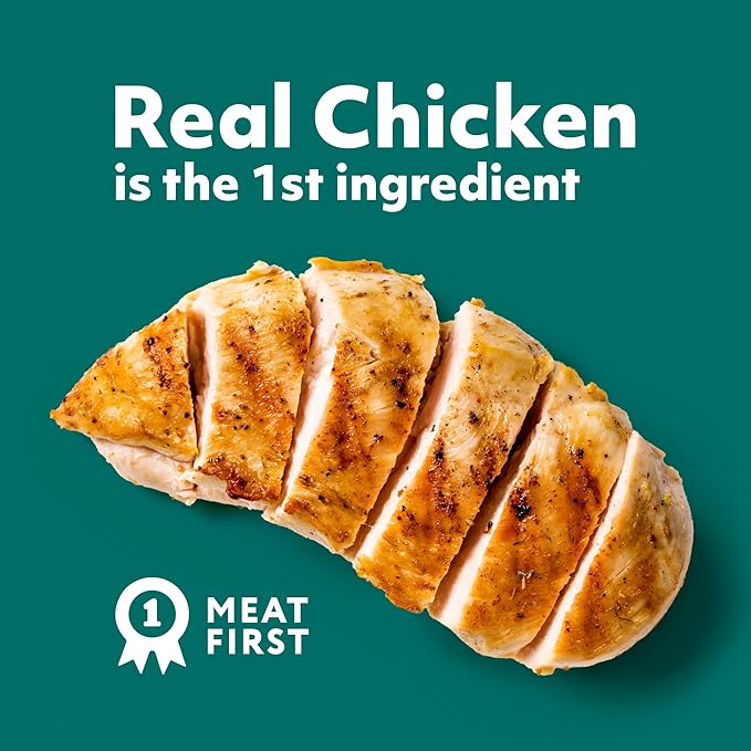 Optimeal Grain-Free Wet Cat Food Pouches – Chicken & Turkey in Savory Gravy, High Protein & Moisture-Rich Tender Morsels, Indoor Adult Cat Food Wet with Natural European Ingredients, 3 oz (Pack of 12)