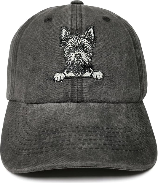 Dog Lover Gifts, Embroidered Dog Baseball Hats for for Men Women