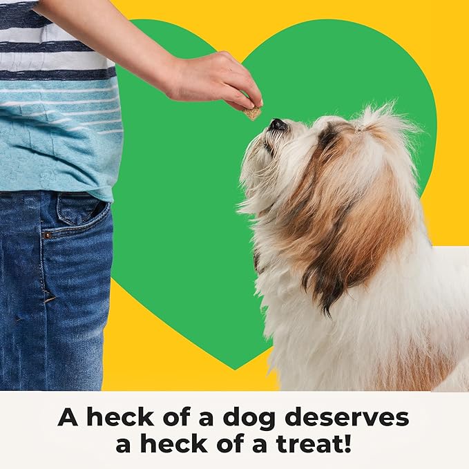 Beef Lover - Freeze Dried Beef Liver Dog Treats - Single Ingredient Human Grade Raw Beef Liver Bites for Training, Meal Topper, No Additives, High Protein, 31g Per Cup, 14oz Bag