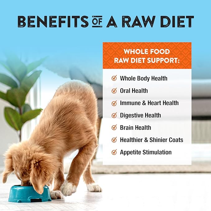 Northwest Naturals Freeze-Dried Chicken & Salmon Dog Food - Bite-Sized Nuggets - Grain-Free, High-Protein, Raw Diet, Human-Grade, Limited Ingredients, All Natural, Omega-3 for Skin & Coat - 25 Oz