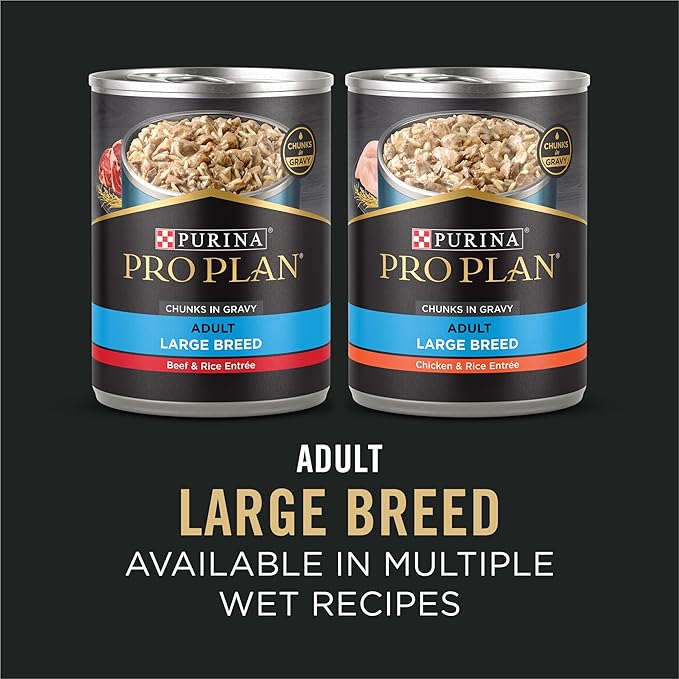 Purina Pro Plan High Protein, Digestive Health Large Breed Dog Food Dry, Chicken and Rice Formula - 47 lb. Bag
