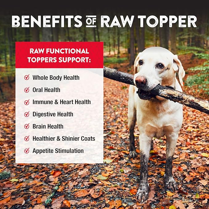 Northwest Naturals Freeze-Dried Beef Blood Functional Topper - for Dogs & Cats - Healthy, 1 Ingredient, Human Grade Ingredients, All Natural, Proudly Made in USA, 3.5 Oz (Pack of 2)