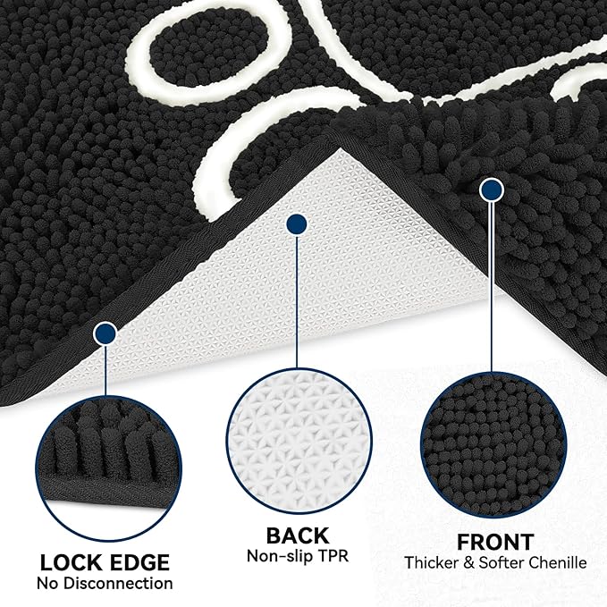 Super Absorbent Dog Door Mat, 36"*24“ Anti Slip Mat for Muddy Paws, Pet Rugs for Dirty Paws Washable That Absorbs Moisture and Dirt, for Dog Cage and Pet Resting Carpet