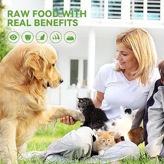 OPET Freeze Dried Pork Treats for Cats & Dogs，Single Ingredient Grain Free High Protein Pet Food，Healthy Training Sliced Fillets Snacks ，(Pork, 5.92 Ounce)