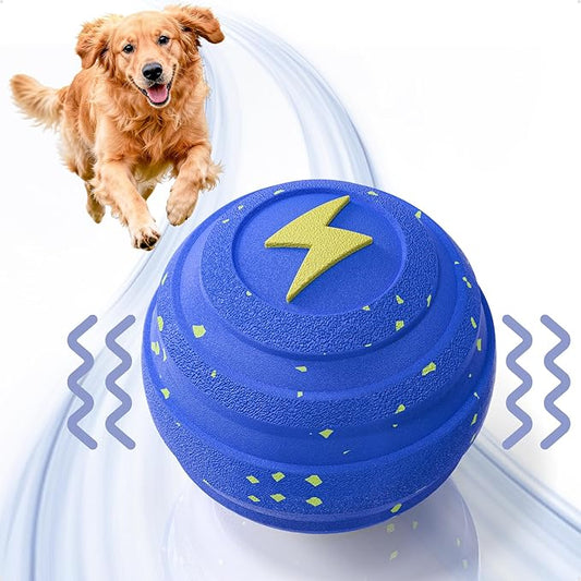 Interactive Dog Toys Balls Moving - Smart Automatic Bouncing Interactive Dog Ball, Durable Pet-Safe E-TPU Material, IPX7 Waterproof, Anti Boredom Dog Toys to Keep Them Busy for Large and Small Dogs