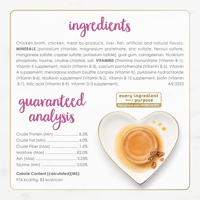 Purina Fancy Feast Gravy Lovers Chicken Feast Pate in Wet Cat Food Gravy - (Pack of 24) 3 oz. Cans