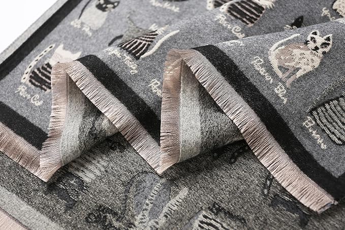 Jeelow Womens Pashmina Shawl Wrap Scarf - Elegant Dressy Evening Poncho Cape for Formal and Wedding Outfits