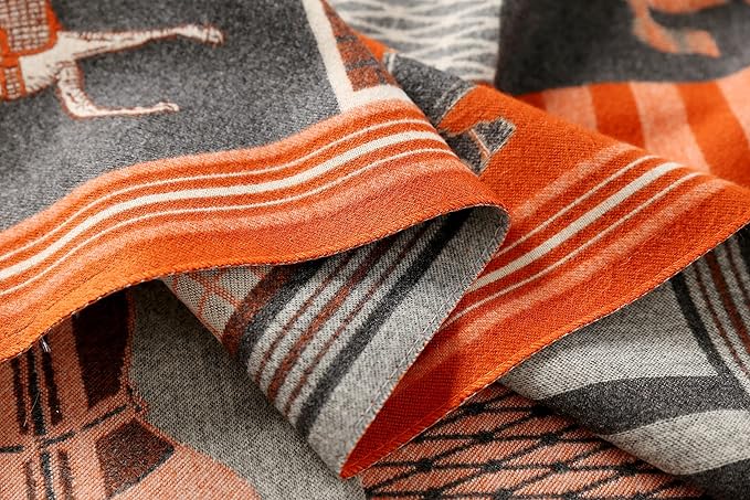 Jeelow Womens Pashmina Shawl Wrap Scarf - Elegant Dressy Evening Poncho Cape for Formal and Wedding Outfits