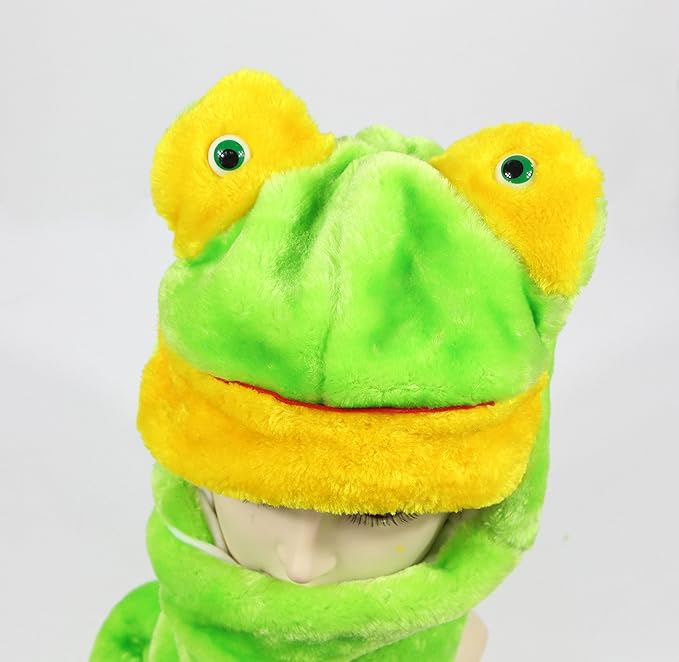 Plush Novelty Animal Hat: One Size Fits All Adults & Children/Soft, Warm Beanie Hat