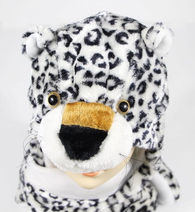Plush Novelty Animal Hat: One Size Fits All Adults & Children/Soft, Warm Beanie Hat