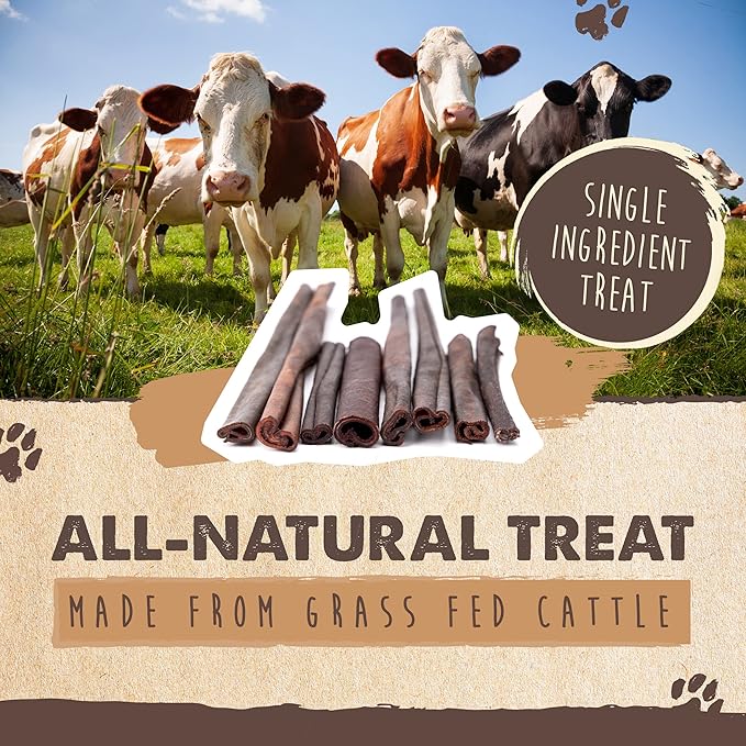 Mighty Paw Collagen Sticks for Dogs | Long Lasting Chews. Rawhide Free Pet Treats Long Lasting. Dog Chews Treats. Beef Collagen Stick for Pets (8 Pack)