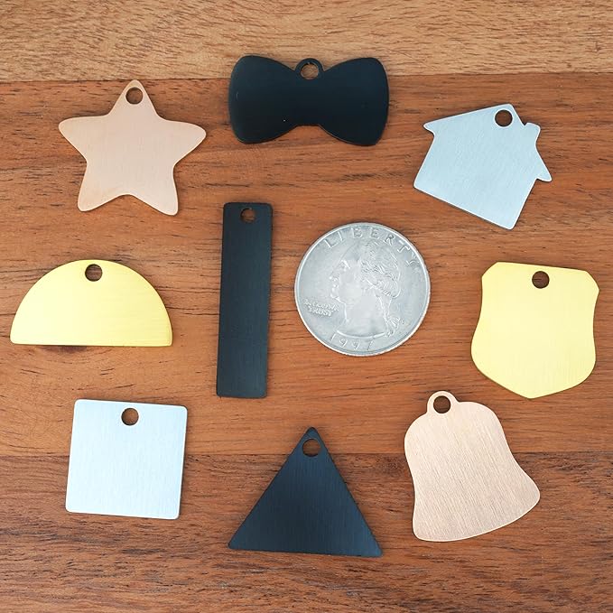 Ultra Joys Cat ID Tag Personalized Pet Tags, Durable Stainless Steel Small Pet Mini Dog Cat Tag Lightweight - Bell Tag in Black