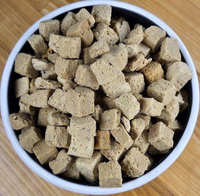 Shepherd Boy Farms Freeze Dried Raw Dog Food, Fish Medley Recipe, All Natural, No Synthetics, Made in USA with Goat's Milk & Organic Produce, High Protein, Complete Meal (14oz)