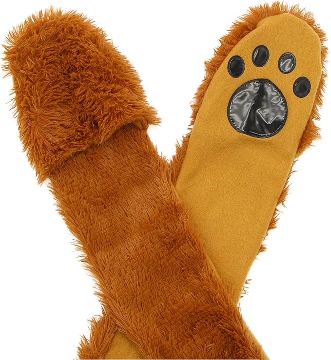 Plush Novelty Animal Hat: One Size Fits All Adults & Children/Soft, Warm Beanie Hat