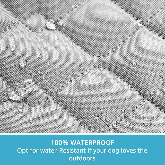 Lassie XL Truck Dog Seat Cover Back Seat with 2 Seat Belts, Dog Car Hammock for Large SUV and Trucks Compatible with F150 F250/Chevrolet Silverado/Ram Pickup/GMC Sierra/Toyota Tundra and Crew Cab