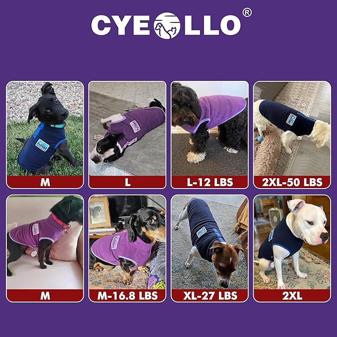 cyeollo Fleece Dog Sweater, Turtleneck Dog Sweatshirt Stretchy Pullover Fleece Vest Warm Winter Fall Clothes for Small Dogs Boy Girl Puppy Pet Apparel, Red S