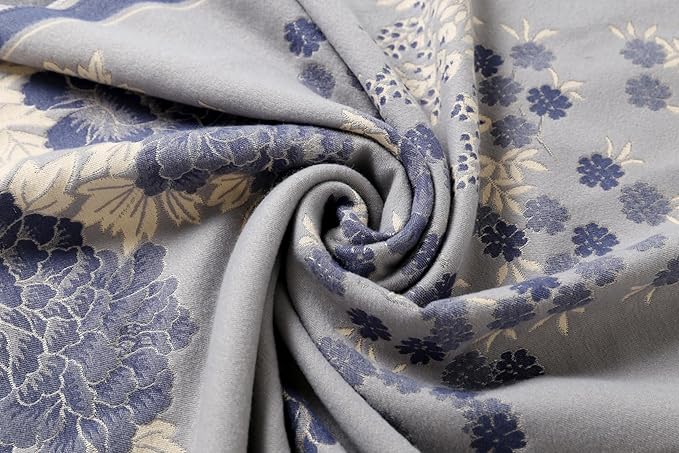 Jeelow Womens Pashmina Shawl Wrap Scarf - Elegant Dressy Evening Poncho Cape for Formal and Wedding Outfits