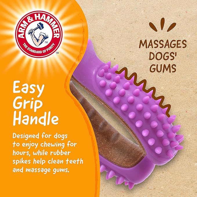 Arm & Hammer for Pets Chew Tools Collection: Wood Blend Pliers Chew Toy for Dogs | Compressed Wood Dog Chew Toys with Baking Soda, Safer & Durable Alternative to Chewing Sticks
