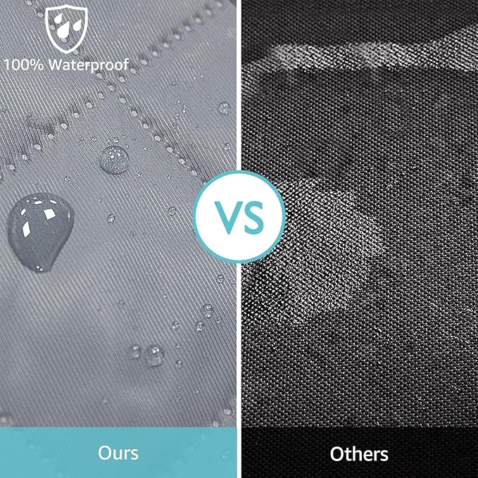 Truck Dog Seat Cover Back Seat | 100% Waterproof & Seat Belt | Pet Hammock for Car Rear Seat Protector with Mesh Window Fits Pickup Ford F-Series/Chevrolet Silverado/Ram/GMC Sierra etc(Gray)