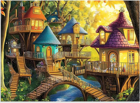 500 Piece Puzzles for Adult, Colorful Nature Jigsaw Puzzle 500 Pieces, Impossible Challenging Adult Puzzles for Happy Family Time, Party Game Great Gift for Puzzle Lovers Finished Size 20.5 * 15 in
