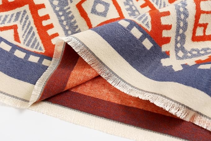 Jeelow Womens Pashmina Shawl Wrap Scarf - Elegant Dressy Evening Poncho Cape for Formal and Wedding Outfits