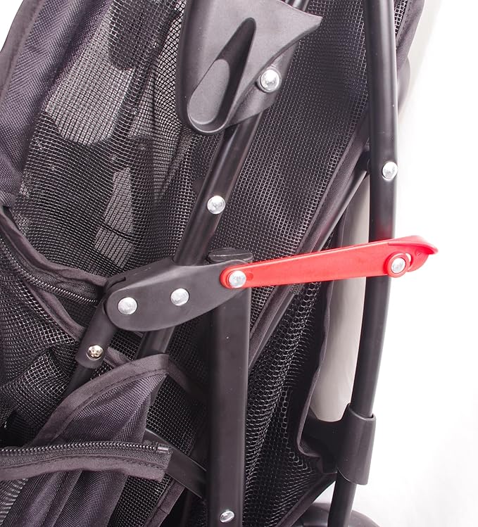 Full-Window pet Stroller 4 Wheels for Cats & Dogs, with Storage Basket,Cup Holder, Travel Puppy/Cats Stroller.