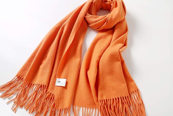 Jeelow Womens Pashmina Shawl Wrap Scarf - Elegant Dressy Evening Poncho Cape for Formal and Wedding Outfits