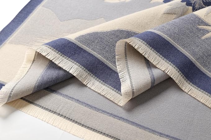 Jeelow Womens Pashmina Shawl Wrap Scarf - Elegant Dressy Evening Poncho Cape for Formal and Wedding Outfits