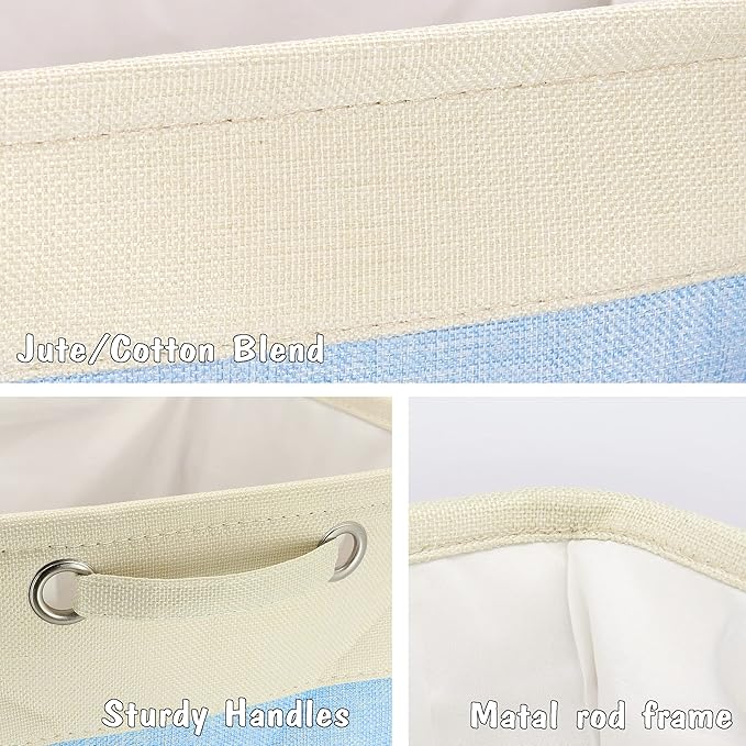 PET ARTIST Collapsible Dog Toy Storage Basket Bin with Personalized Pet's Name - Rectangular Storage Box Chest Organizer for Dog Toys,Dog Clothing,Dog Apparel & Accessories