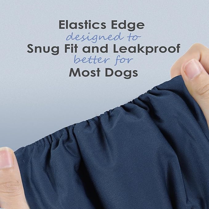 wegreeco Washable Male Dog Belly Band (Stylish Pattern)- Pack of 3 - Washable Male Dog Belly Wrap, Dog Diapers Male (Blue, Green, Black, X-Small)